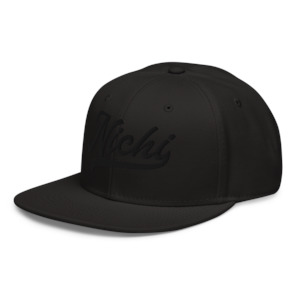 Team Nichi - Snapback Hat (ALL BLACK)