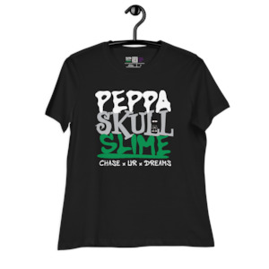 PeppaSkullSlime-Women's T-Shirt - (BLACK)