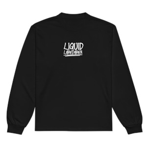 Liquid Lowdown: Liquid Lowdown - Black Long Sleeve Tee