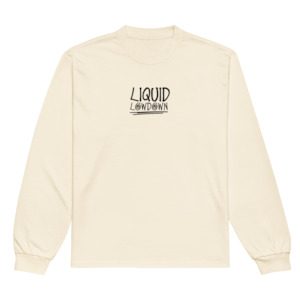 Liquid Lowdown: Liquid Lowdown - Ecru Long Sleeve Tee