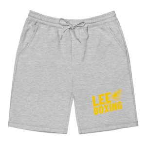 Lee Boxing: Lee Boxing - Grey Fleece Shorts