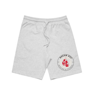 Bream Bay Boxing - White Marle Stadium Shorts