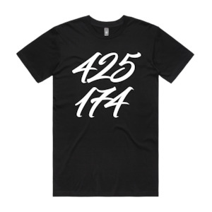 Not Well: NOT WELL - Black Tee 425 Stacked
