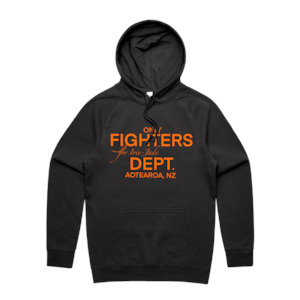 Only Fighters For Irie Jade - Men's Black Hoodie