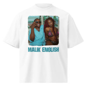Malik English - Oversized High Neck Tee (SHOOT 8)