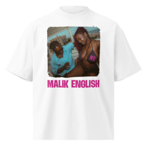 Malik English - Oversized High Neck Tee (SHOOT 6)