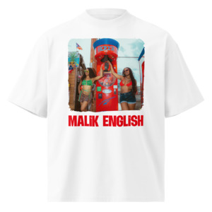 Malik English - Oversized High Neck Tee (SHOOT 3)