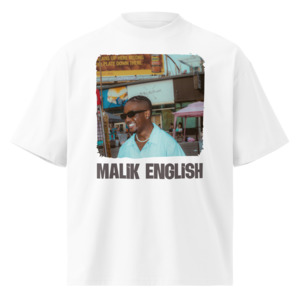 Malik English - Oversized High Neck Tee (SHOOT 2)