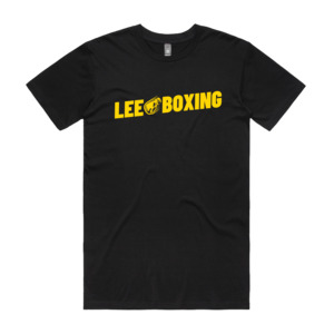 Lee Boxing: Lee Boxing - Black Supporter Tee