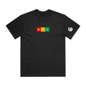 Kush And Culture: KUSH&CULTURE - Black Rasta Tee