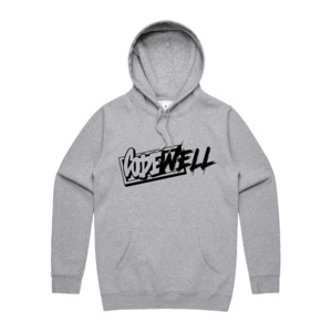 Codewell: CODEWELL - Grey Hoodie