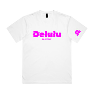 MY BAD GANG - Delulu by Default Era White Tee