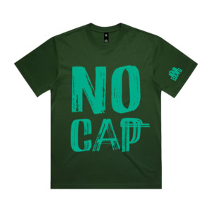 MY BAD GANG - No Cap Behaviour Green Tee