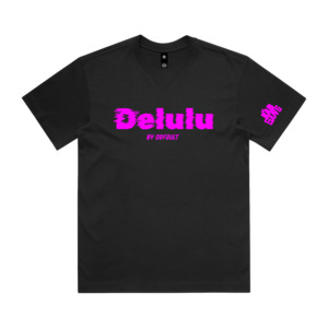 MY BAD GANG - Delulu by Default Era Black Tee