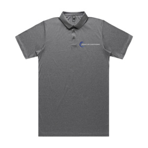 Albany Heat Pumps: Albany Air Conditioning - Grey Work Polo (Embroidery)