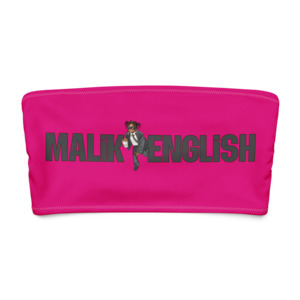 Malik English - Bandeau Bikini Top