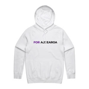 With You Men’s White Hoodie - For Aotearoa
