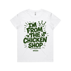 BREWD HAWT - IFTCS Women's White Tee