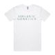 Organic Genetics - White Stacked Tee