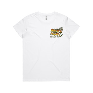BREWD HAWT - SPICY Women's White Tee