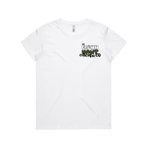 BREWD HAWT - JC Women's White Tee