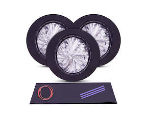 Refills: 3-pack of refills (approximately 45 flushes or 90 uses)