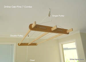The 3 Lath 4 Rope Combo Clothes Drying Rack