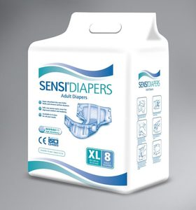 Adult Diapers x 8 pieces - X-Large - Dryness New Zealand