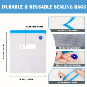 Products: Filament Vacuum Bags Reusable (15) with Pump