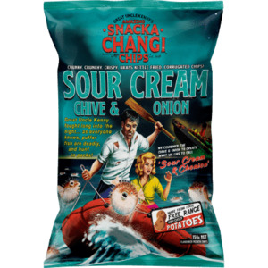 Products: SnackaChangi Kettle Chips Bbq 150g