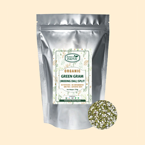 Green Gram Split (Moong Split) Organic 3kg - DTE Foods