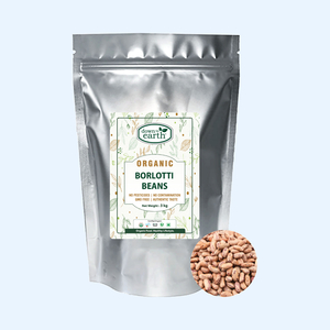 Beans & Pulses: Borlotti Beans Organic 3kg - DTE Foods