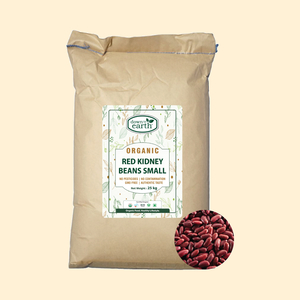 Beans & Pulses: Red Kidney Beans Small Organic 25kg - DTE Foods