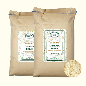 Baking: Chickpea Flour (Besan) Organic 20kg (10kg x 2) - DTE Foods