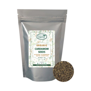 Bulk: Cardamom Seeds Organic 1kg - DTE Foods