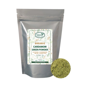 Cardamom Green Powder Organic 1kg - DTE Foods
