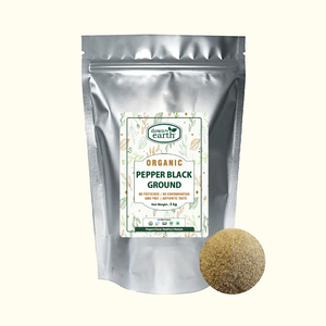 Pepper Black Ground Organic 3kg - DTE Foods