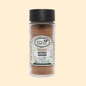 Nutmeg Ground Organic 50g - DTE Foods