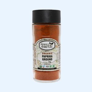 Paprika Ground Organic 60g - DTE Foods