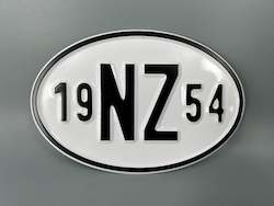 Frontpage: âNZâ New Zealand Plate 1954-1978
