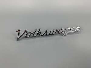 Volkswagen Script Emblem Badge Beetle1950-1967