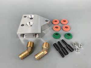 Dual Bypass Adapter Oil Cooler Mount