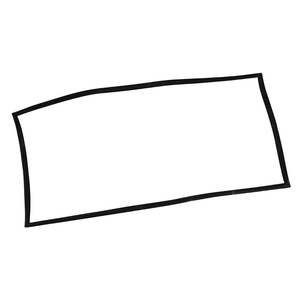 Body: Seal Engine Lid Door Seal Type 2 Bus Kombi 1955-1967 German