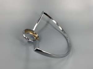 Electrical: Horn Ring Chrome Type 1