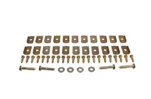 Body: Chassis Floor Pan Bolts Type 1 With Body Washers BOTH SIDES