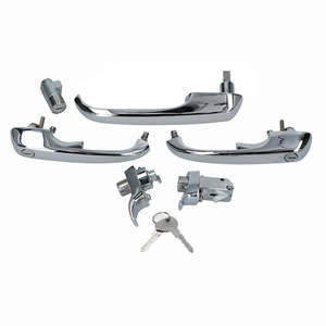 Body: Door Handle Lock Set Kombi 1975-1979