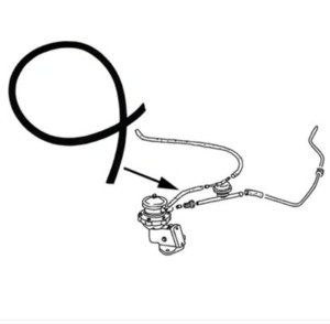 Fuel Hose 5 x 2.5mm Braided Fuel Line (1 Metre)