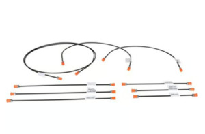 brakes: Brake Line Kit 9 Piece Super Beetle 1302-1303