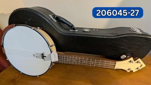 Not Quite Perfect: "Not Quite Perfect" DUKE10-V3 Banjolele | Blemished Black Case [206045-27]