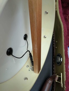 "Not Quite Perfect" DUKE10-V3 Banjolele | Blemished Tweed Case [206045-26]